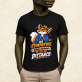 T-shirt Homme illustré « Ma sympathie dépend fortement de ta distance »