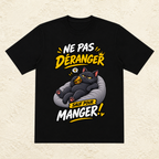 T-shirt Homme « Ne pas déranger sauf pour manger ! »