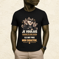 T-shirt Homme illustré « Je voulais transmettre mon savoir. Ils ont pris mon caractère. »