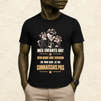T-shirt Homme illustré « Mes enfants ont débloqué une version de moi que je ne connaissais pas »