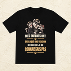 T-shirt Homme illustré « Mes enfants ont débloqué une version de moi que je ne connaissais pas »