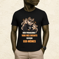 T-shirt Homme illustré « Mon programme ? Voir mes enfants devenir eux-mêmes »