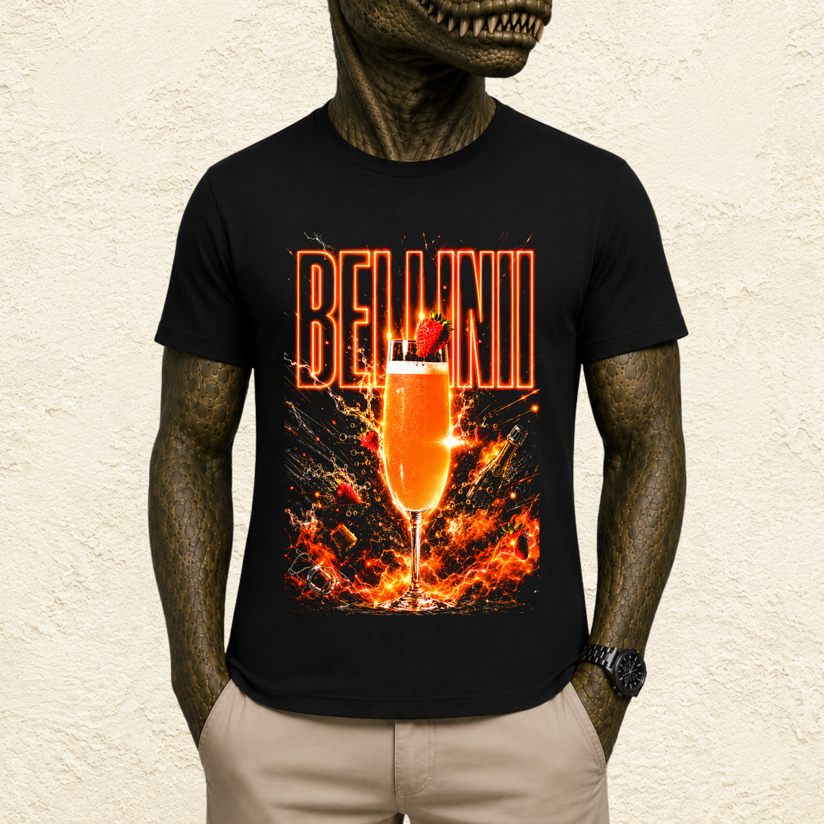 T-shirt Unisexe « Bellini » Cocktail