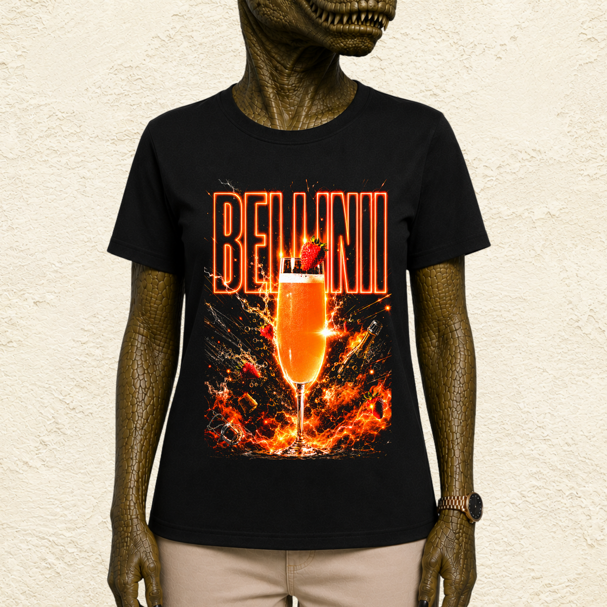 T-shirt Unisexe « Bellini » Cocktail