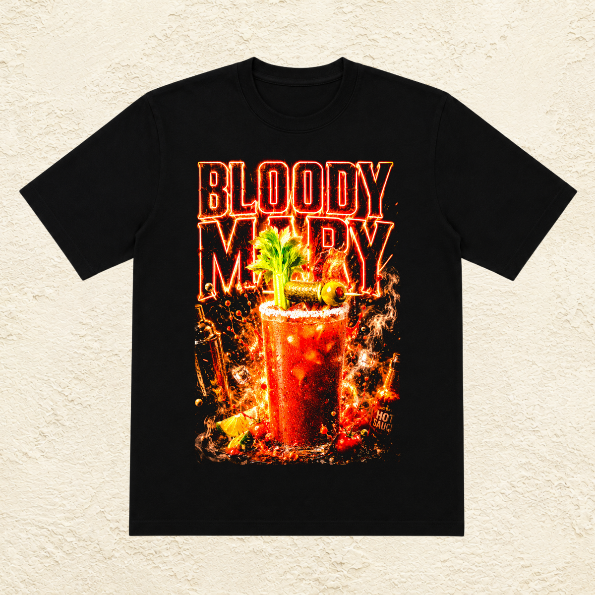 T-shirt Unisexe « Bloody Mary » Cocktail