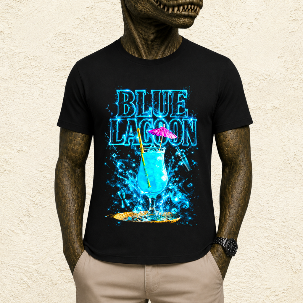 T-shirt Unisexe « Blue Lagoon » Cocktail
