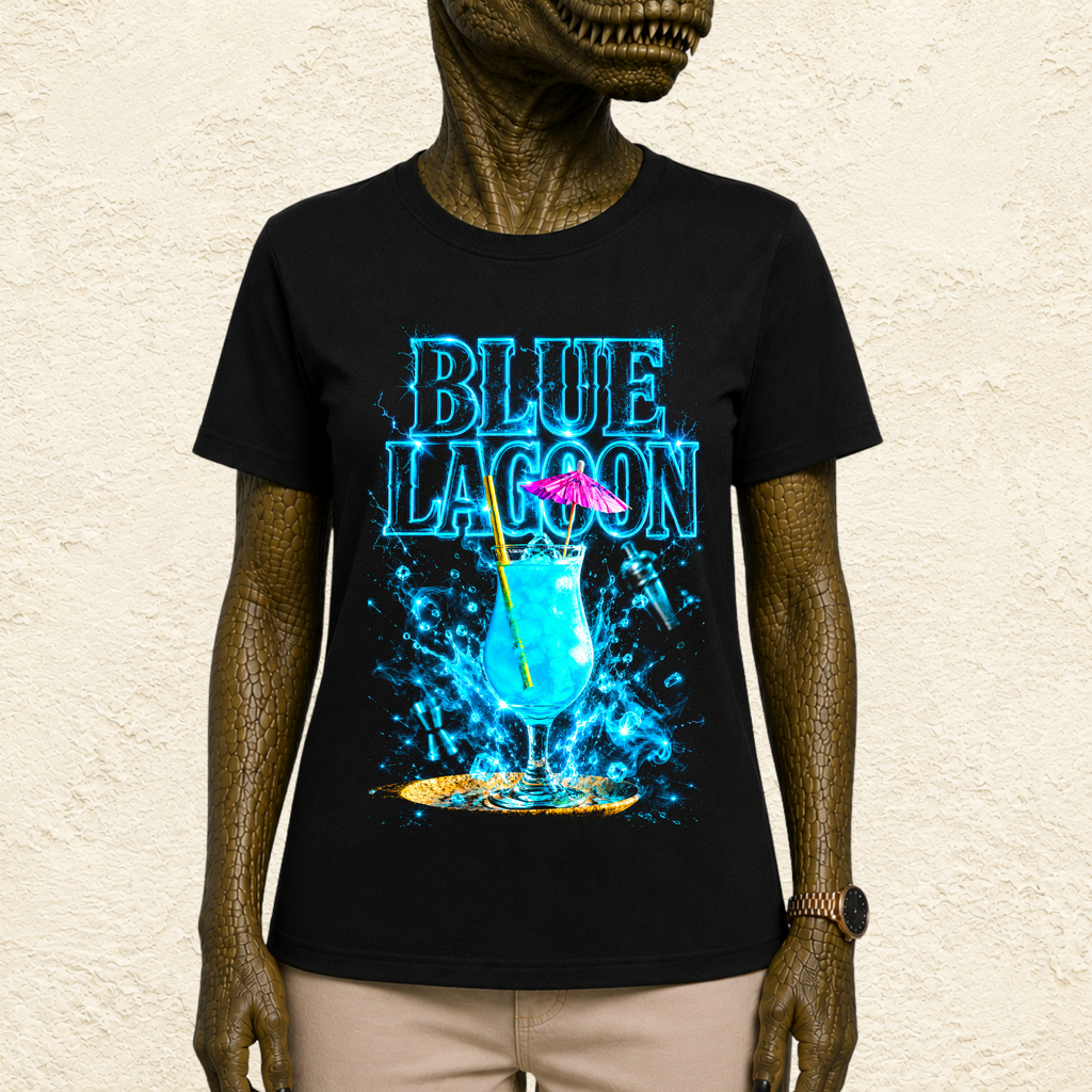 T-shirt Unisexe « Blue Lagoon » Cocktail