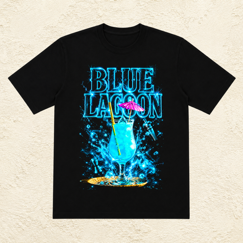 T-shirt Unisexe « Blue Lagoon » Cocktail