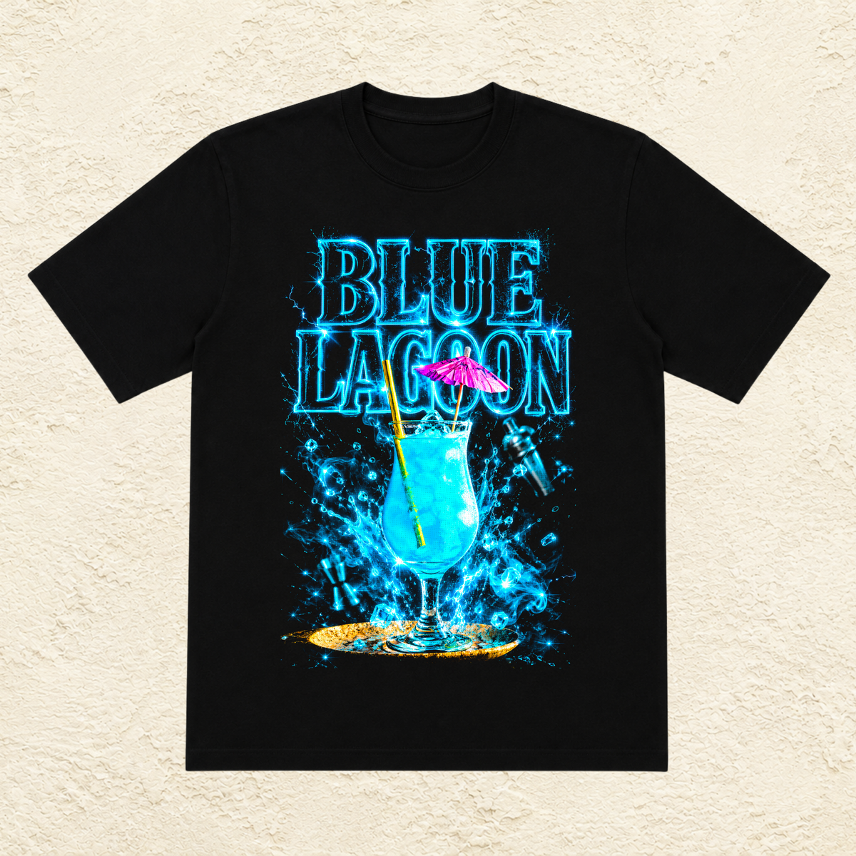 T-shirt Unisexe « Blue Lagoon » Cocktail