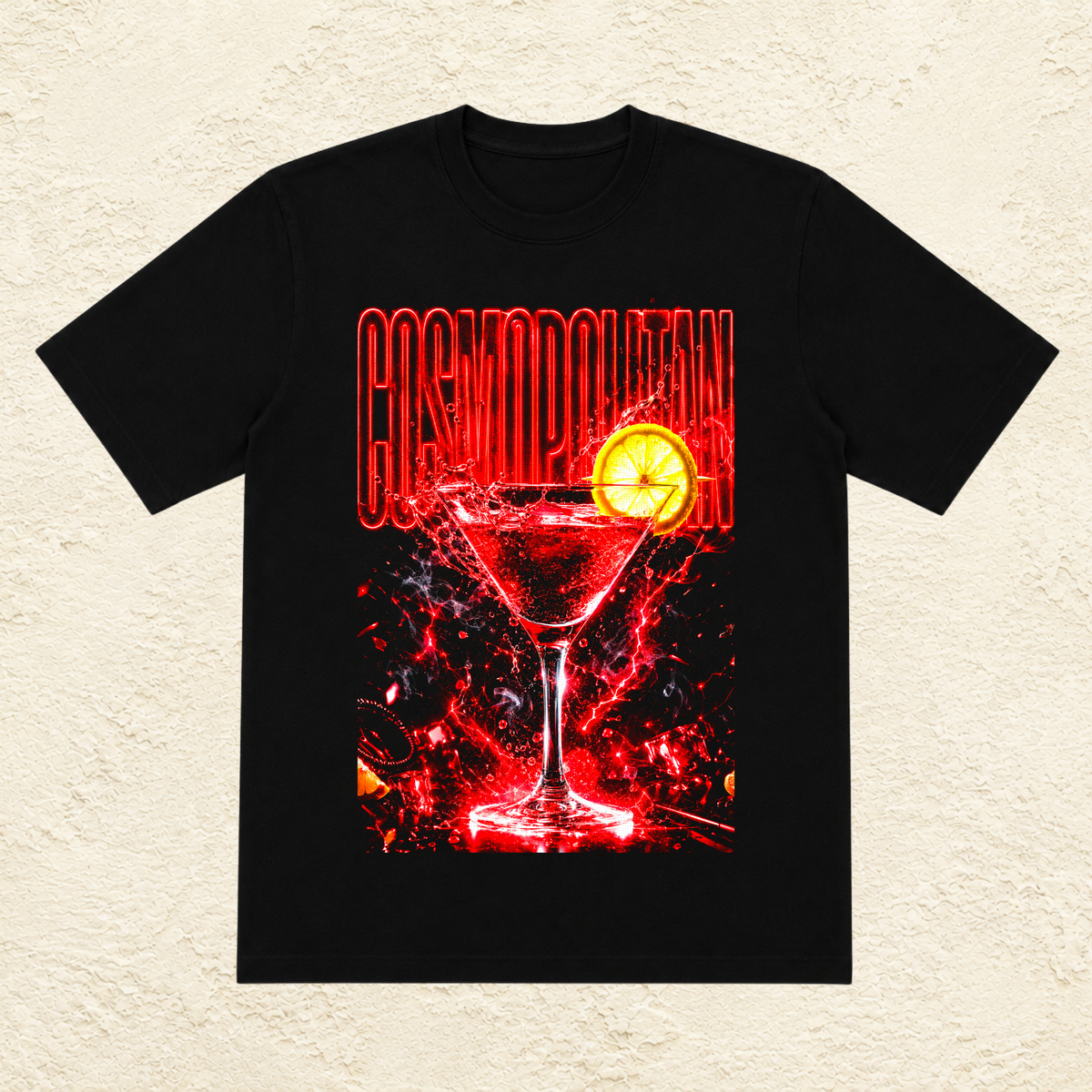 T-shirt Unisexe « Cosmopolitan » Cocktail