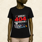T-shirt Unisexe « Erreur 404 : Motivation introuvable - Pingouin »