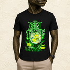 T-shirt Unisexe « Gin Tonic » Cocktail