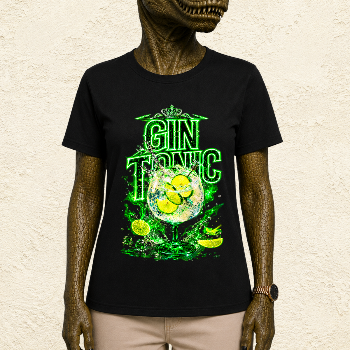 T-shirt Unisexe « Gin Tonic » Cocktail