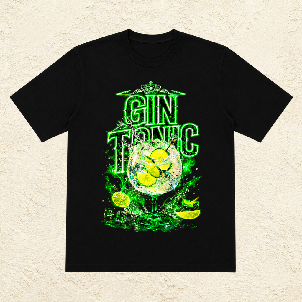 T-shirt Unisexe « Gin Tonic » Cocktail