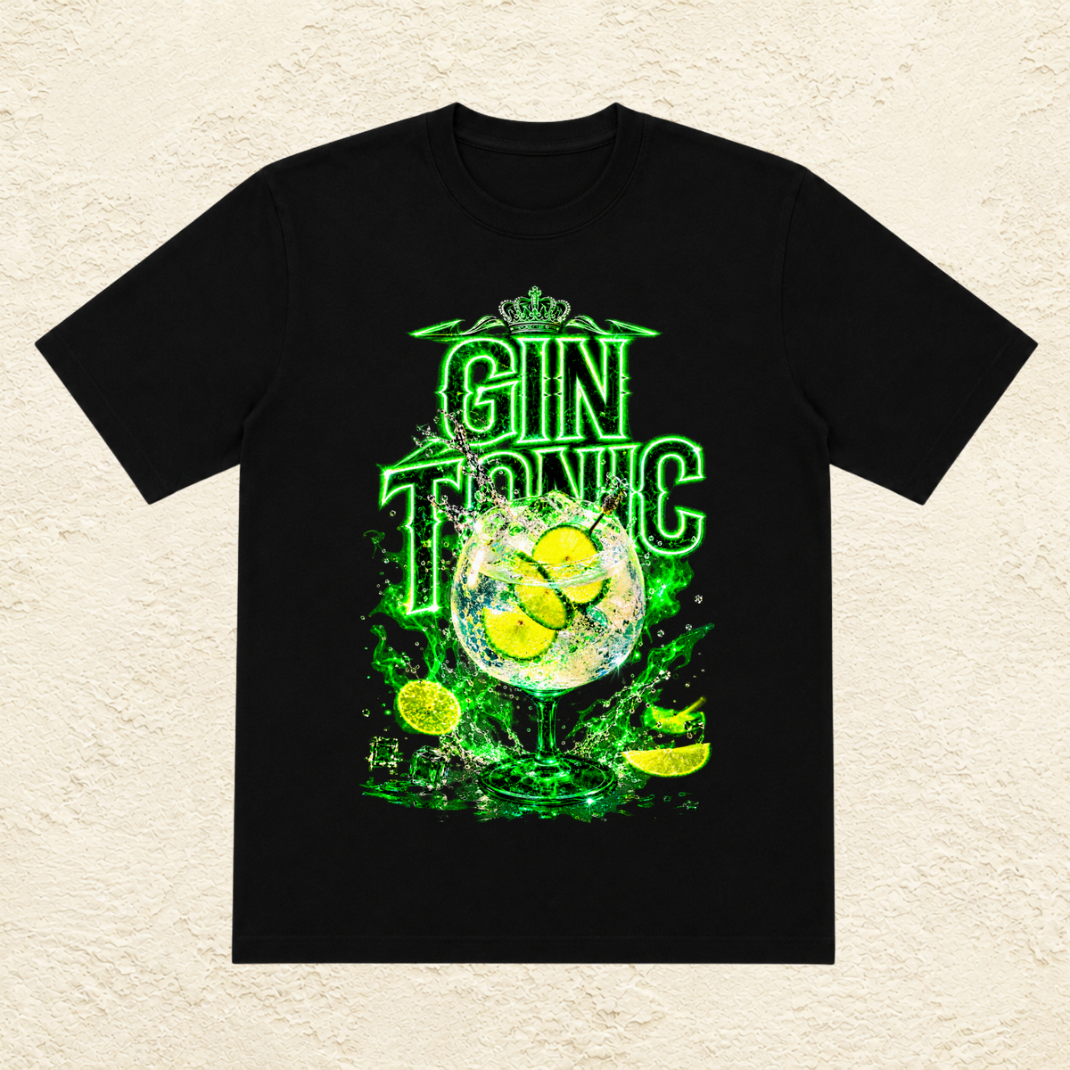 T-shirt Unisexe « Gin Tonic » Cocktail