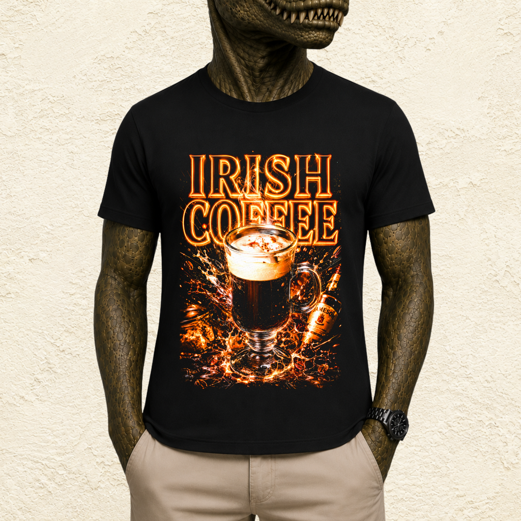 T-shirt Unisexe « Irish Coffee » Cocktail