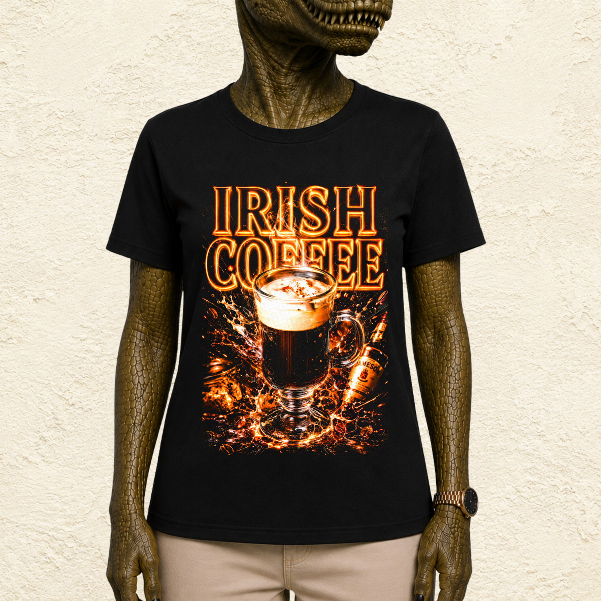 T-shirt Unisexe « Irish Coffee » Cocktail