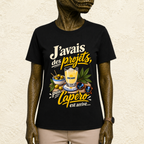 T-shirt Unisexe « J'avais des projets, puis l'apéro est arrivé »