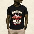 T-shirt Unisexe « Le saucisson est mon animal totem »