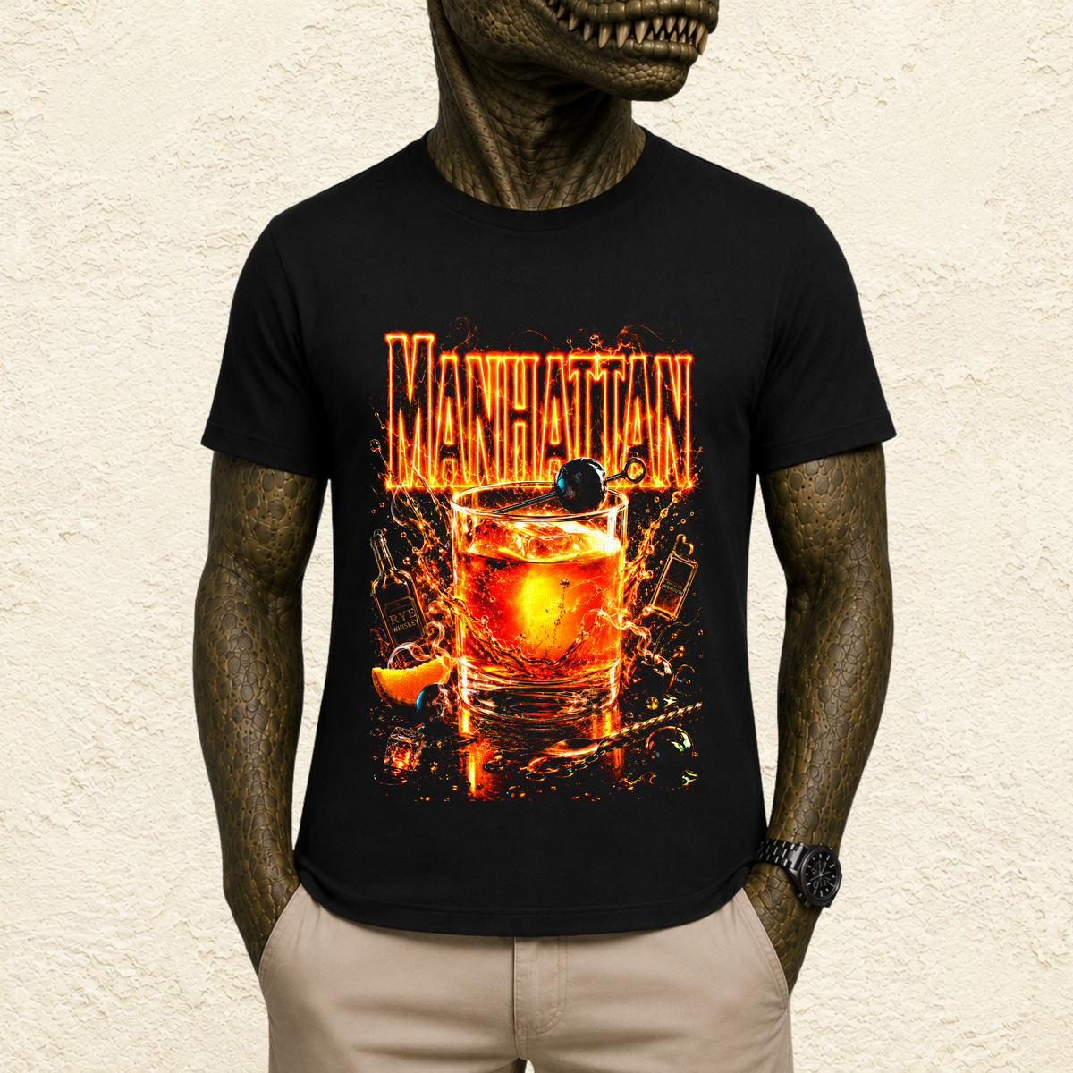 T-shirt Unisexe « Manhattan » Cocktail