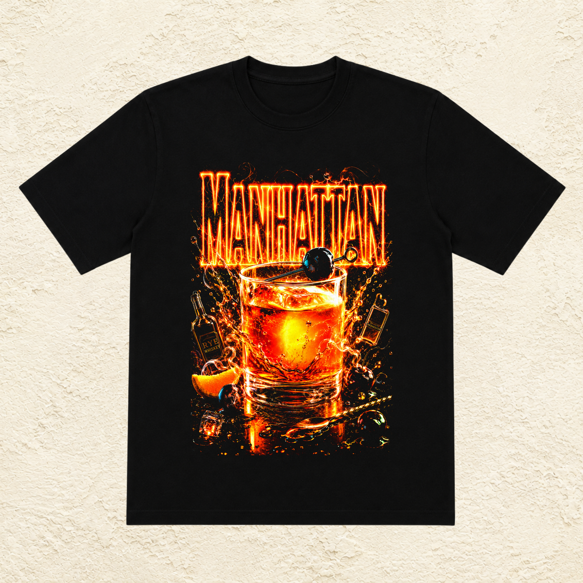 T-shirt Unisexe « Manhattan » Cocktail