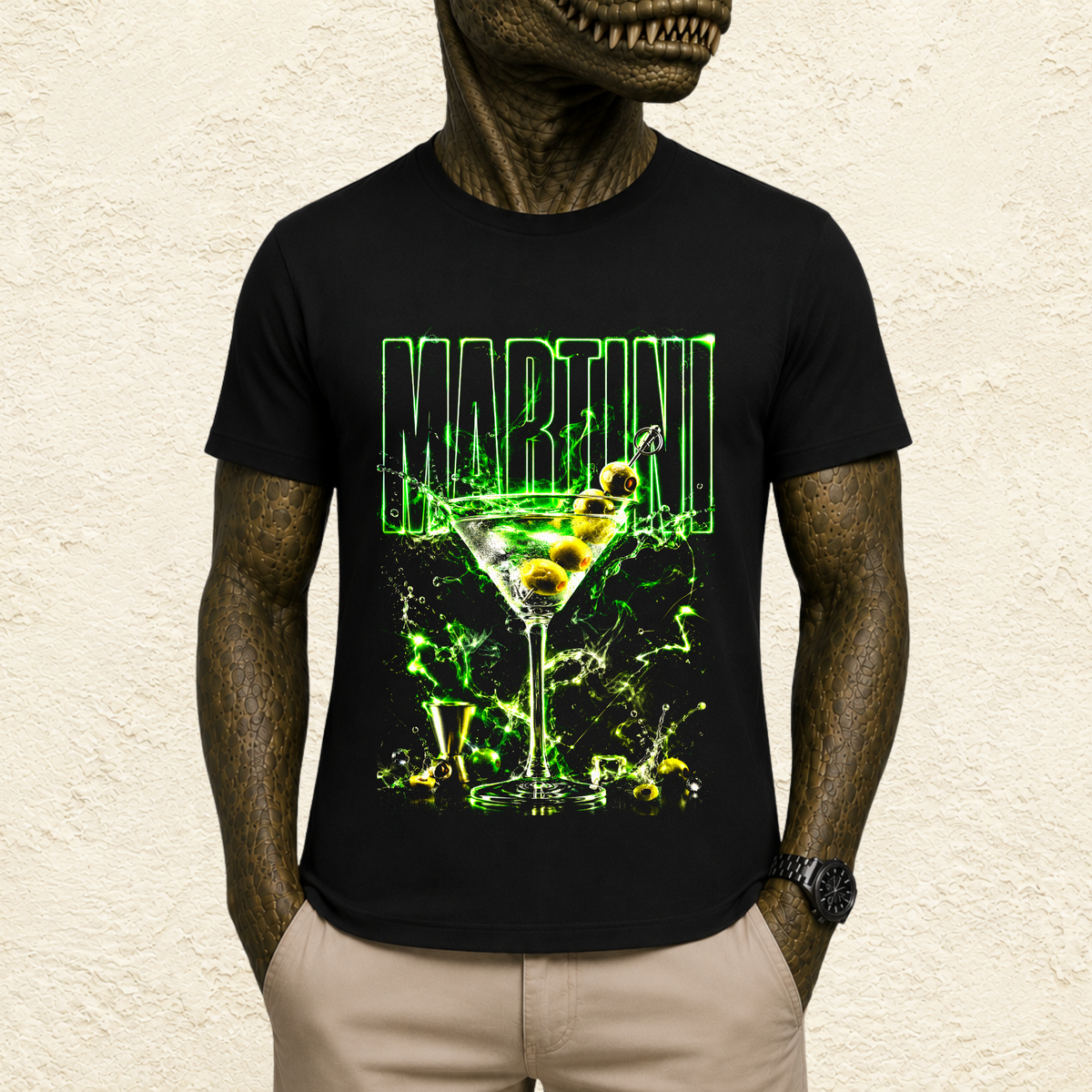 T-shirt Unisexe « Martini » Cocktail