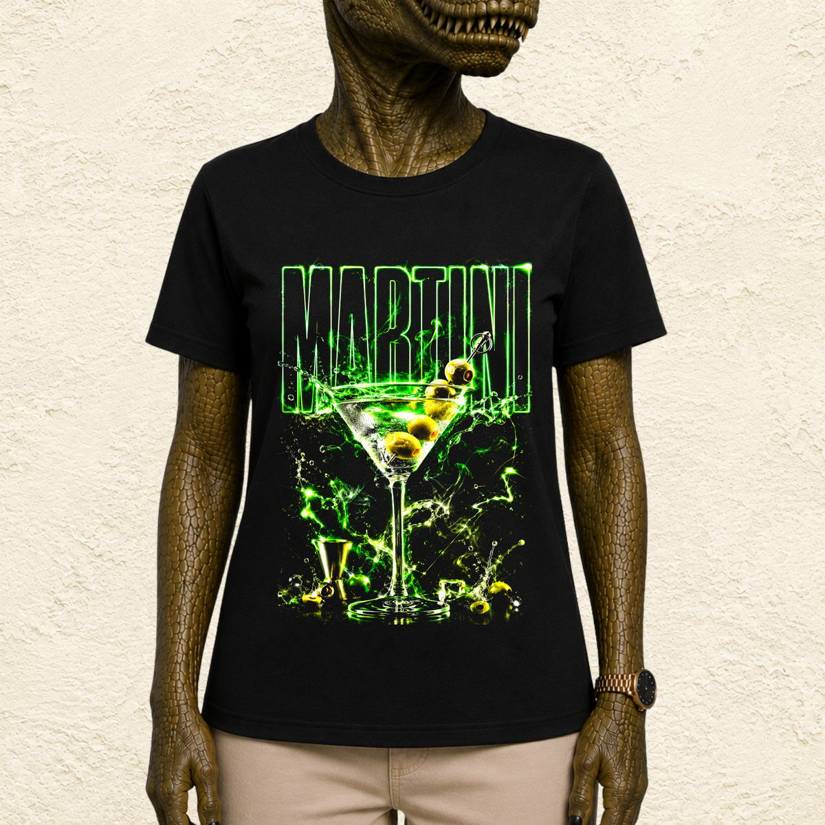 T-shirt Unisexe « Martini » Cocktail