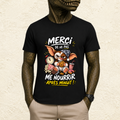 T-shirt Unisexe « Merci de ne pas me nourrir après minuit ! »
