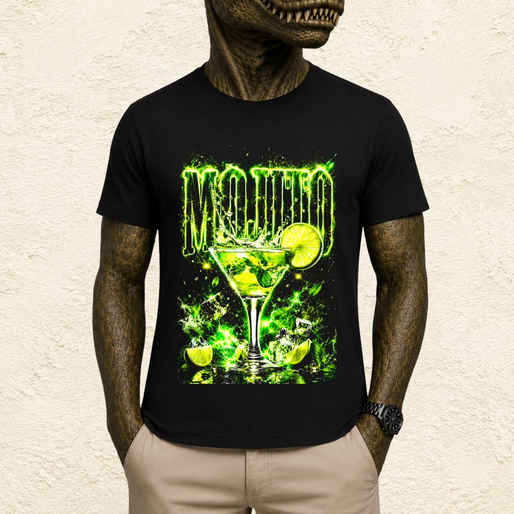 T-shirt Unisexe « Mojito » Cocktail