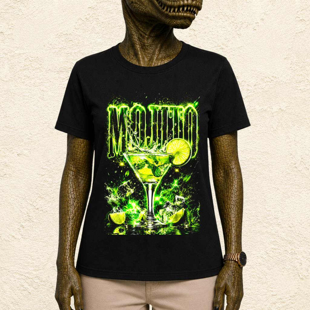T-shirt Unisexe « Mojito » Cocktail