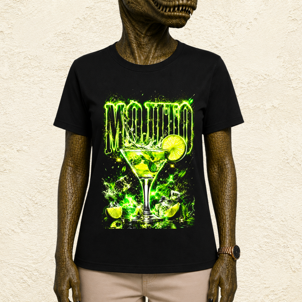 T-shirt Unisexe « Mojito » Cocktail