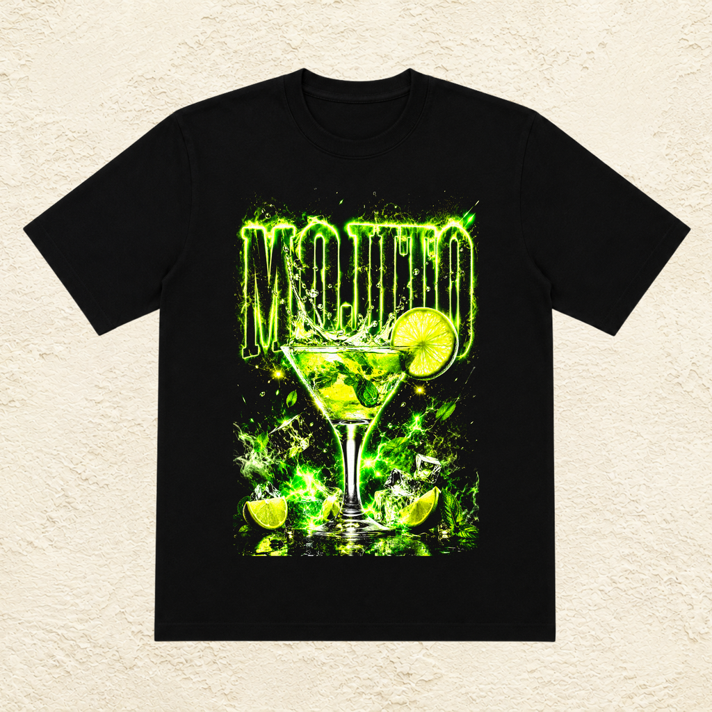 T-shirt Unisexe « Mojito » Cocktail