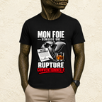 T-shirt Unisexe « Mon foie demande une rupture conventionnelle »