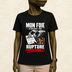 T-shirt Unisexe « Mon foie demande une rupture conventionnelle »