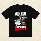 T-shirt Unisexe « Mon foie demande une rupture conventionnelle »
