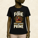 T-shirt Unisexe « Mon foie mérite clairement une prime »