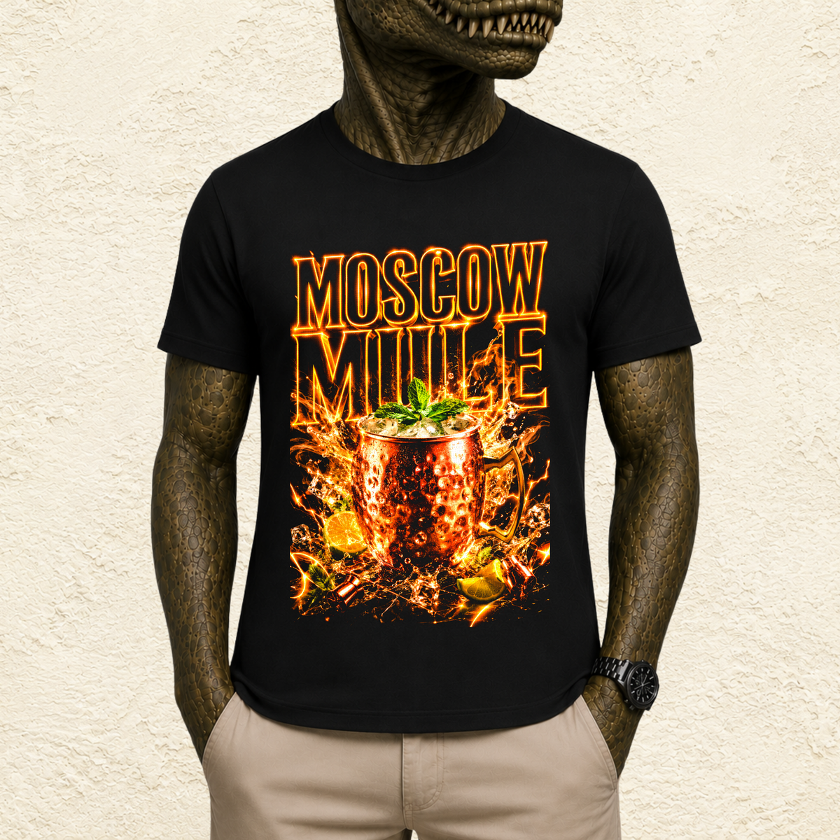 T-shirt Unisexe « Moscow Mule » Cocktail