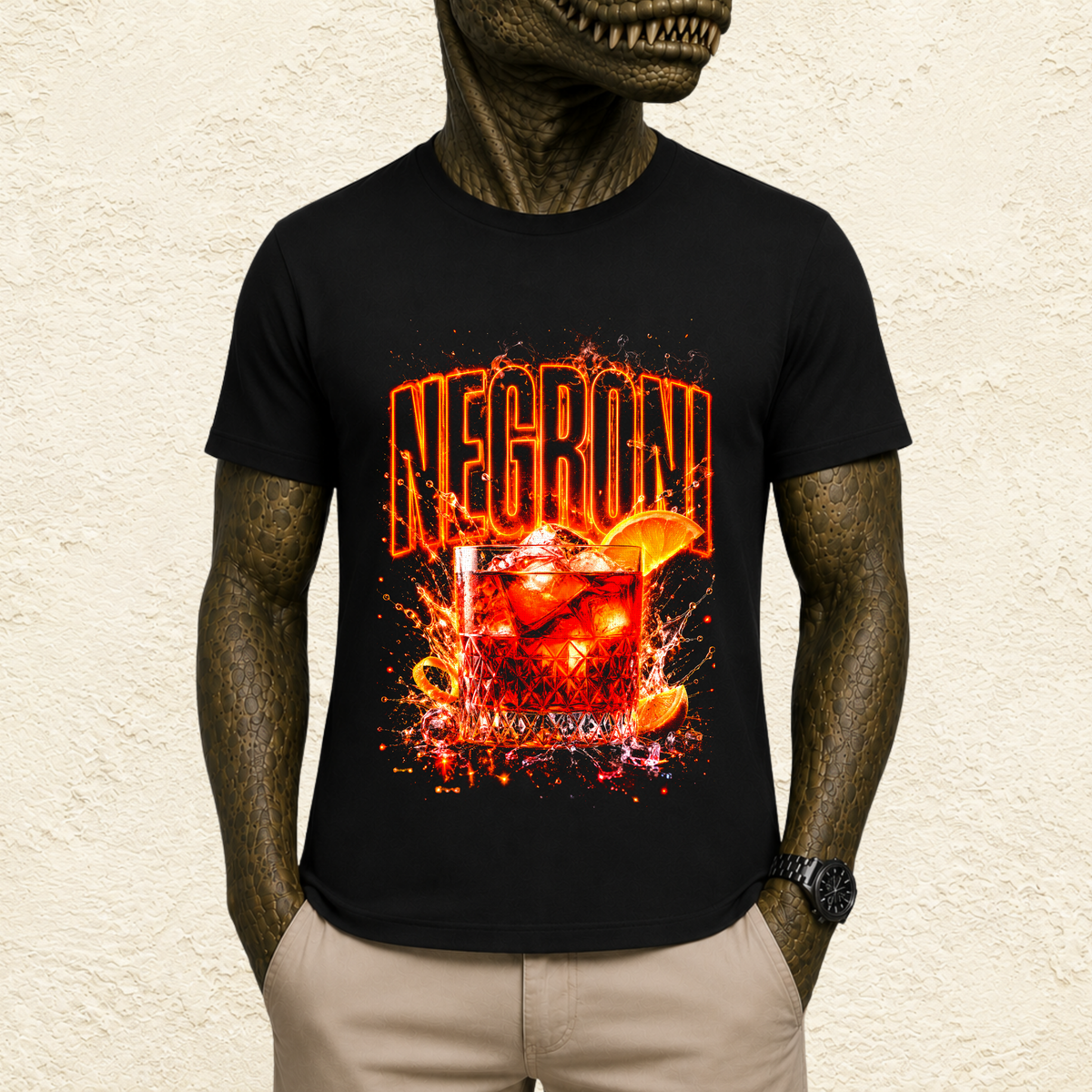 T-shirt Unisexe « Negroni » Cocktail