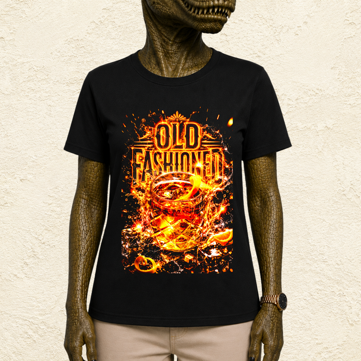 T-shirt Unisexe « Old Fashioned » Cocktail