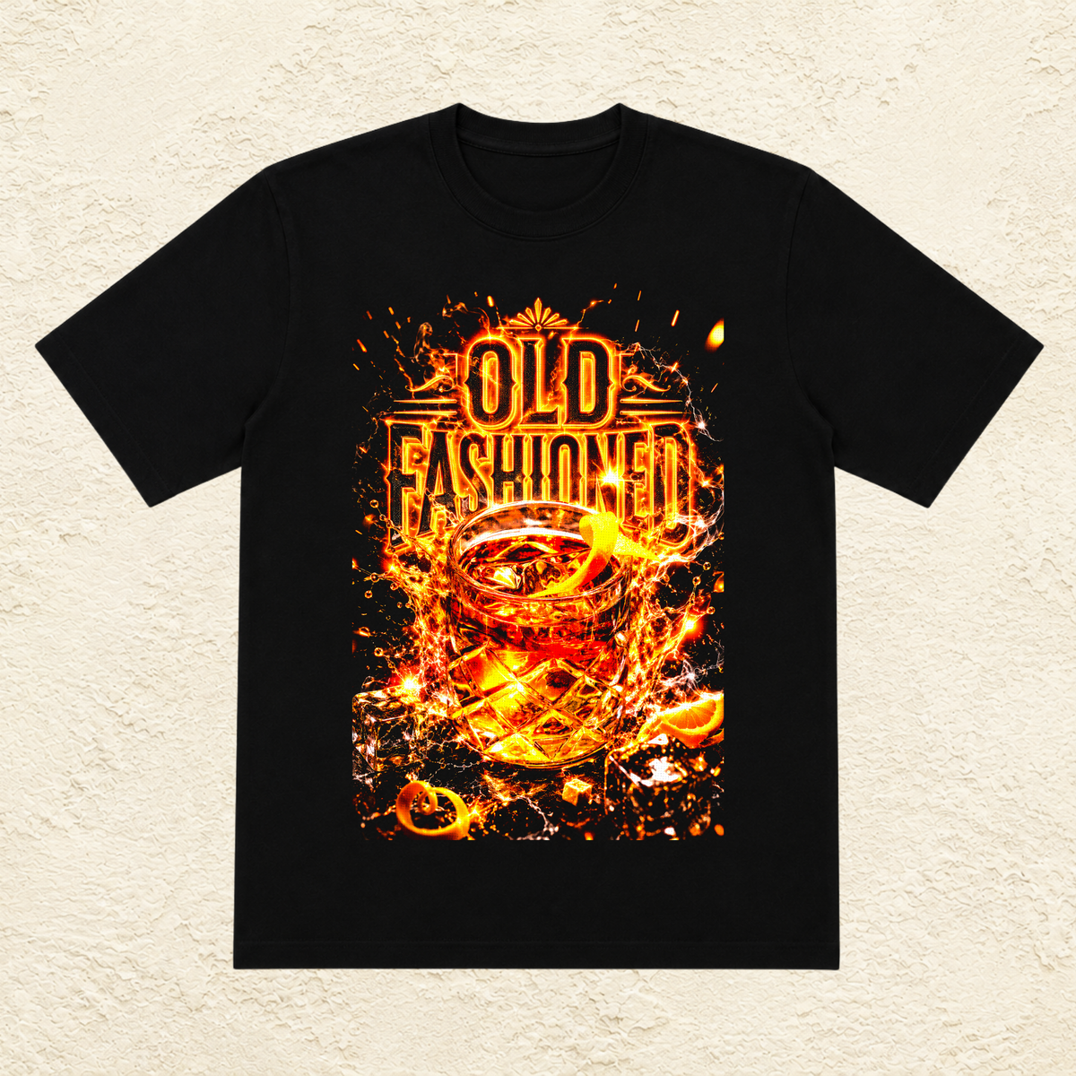 T-shirt Unisexe « Old Fashioned » Cocktail