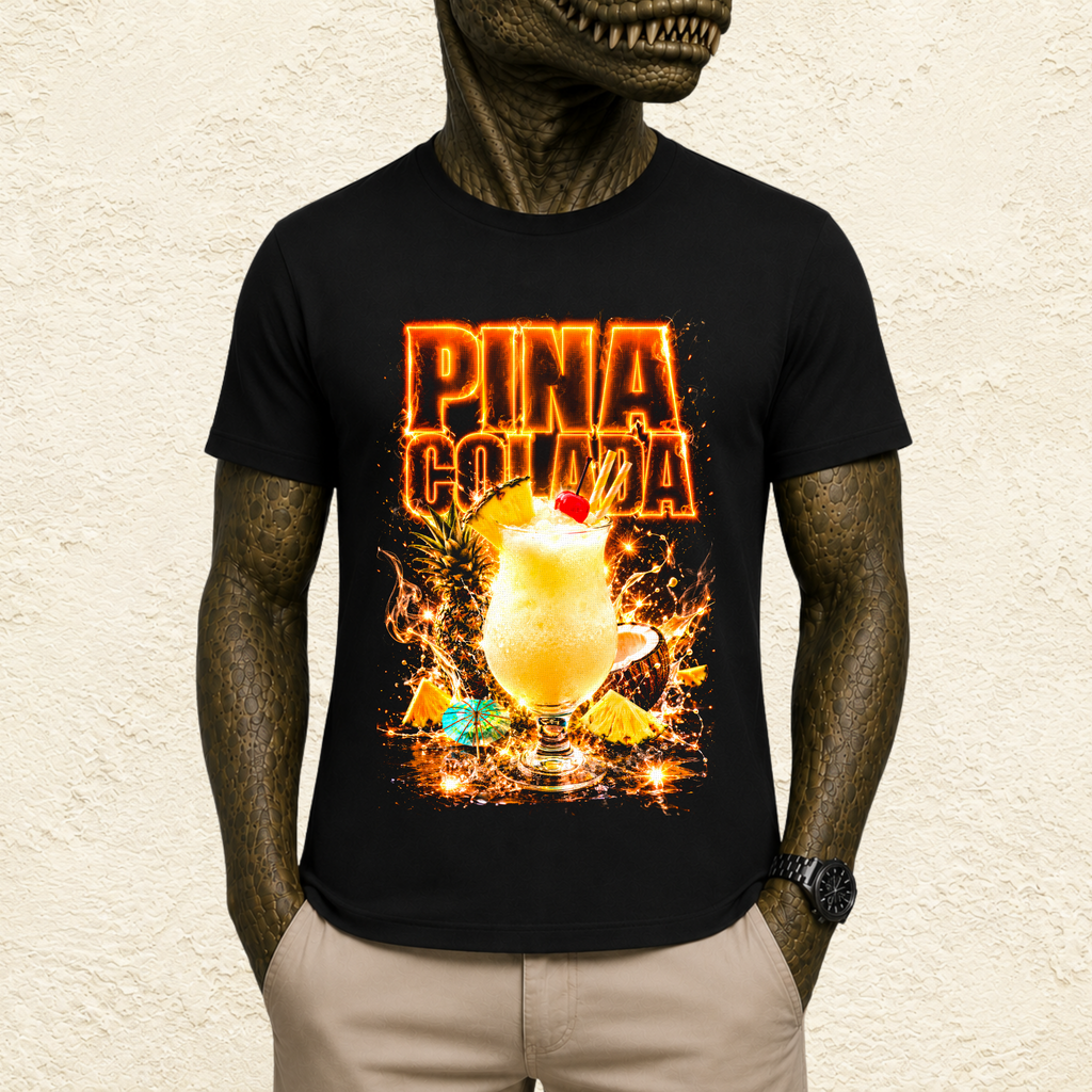 T-shirt Unisexe « Pina Colada » Cocktail