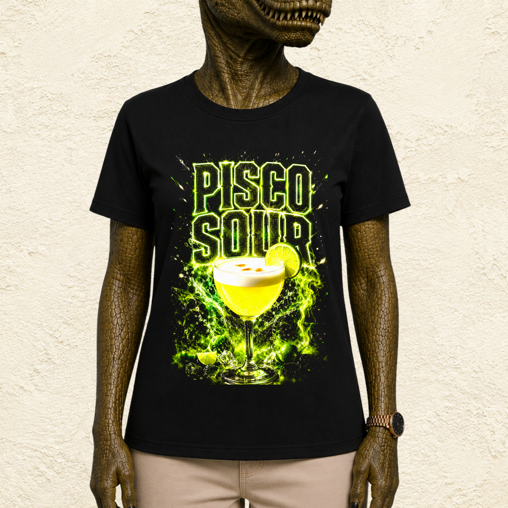 T-shirt Unisexe « Pisco Sour » Cocktail