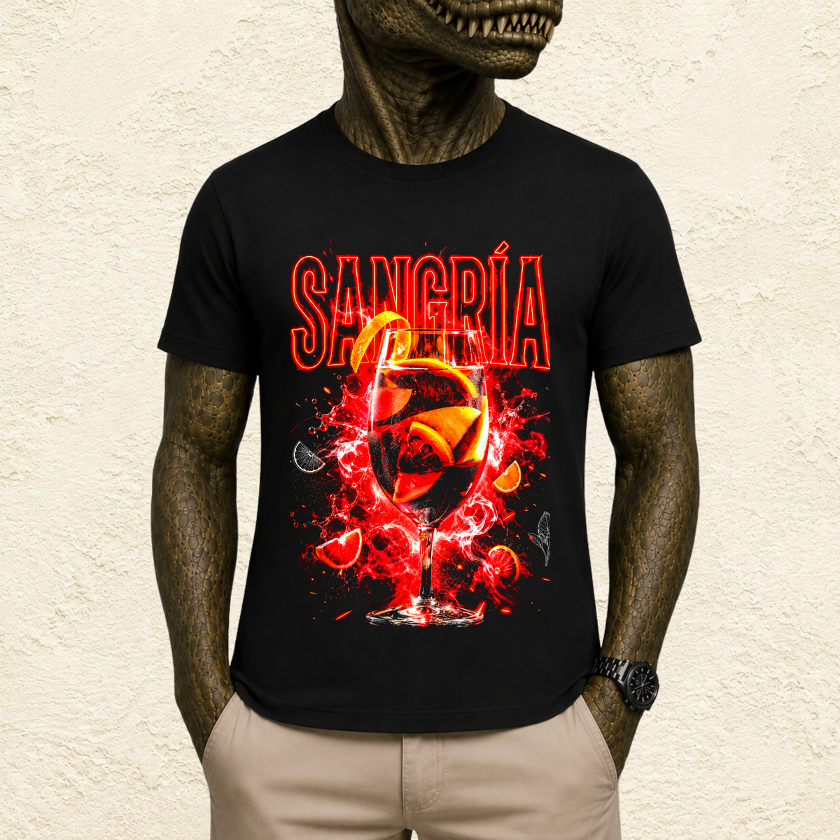 T-shirt Unisexe « Sangria » Cocktail