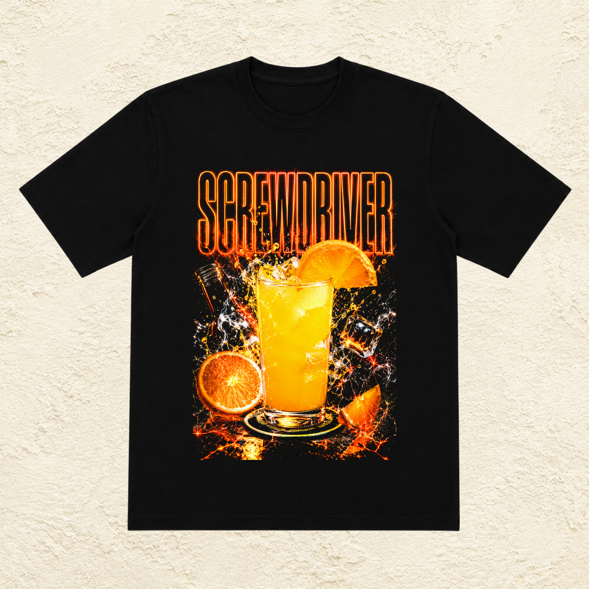 T-shirt Unisexe « Screwdriver » Cocktail