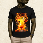 T-shirt Unisexe « Tequila Sunrise » Cocktail
