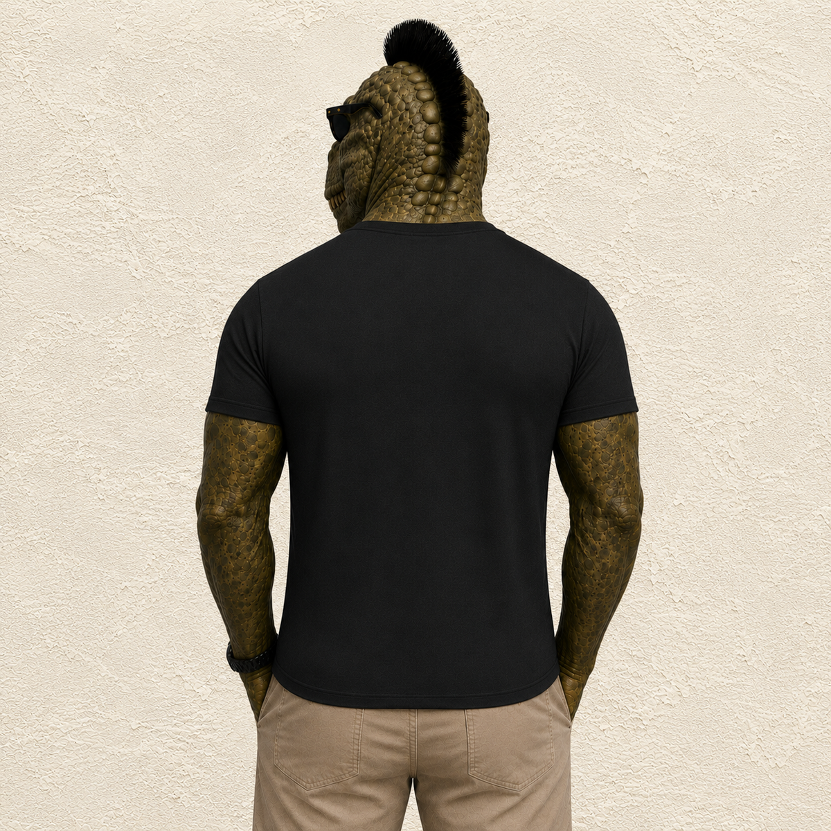 T-shirt Homme « J'ai un corps de Dieu, celui de Bouddha »