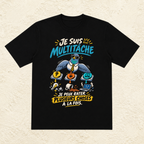 T-shirt Homme « Je suis multitâche, je peux rater plusieurs choses à la fois »